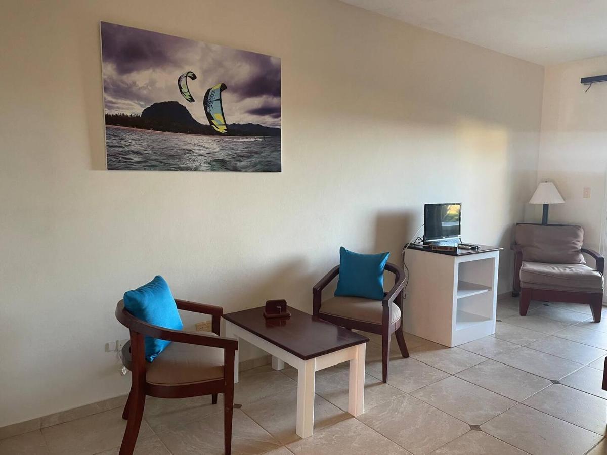 Agualina Kite Hotel Oceanfront Apartments Cabarete Exteriör bild