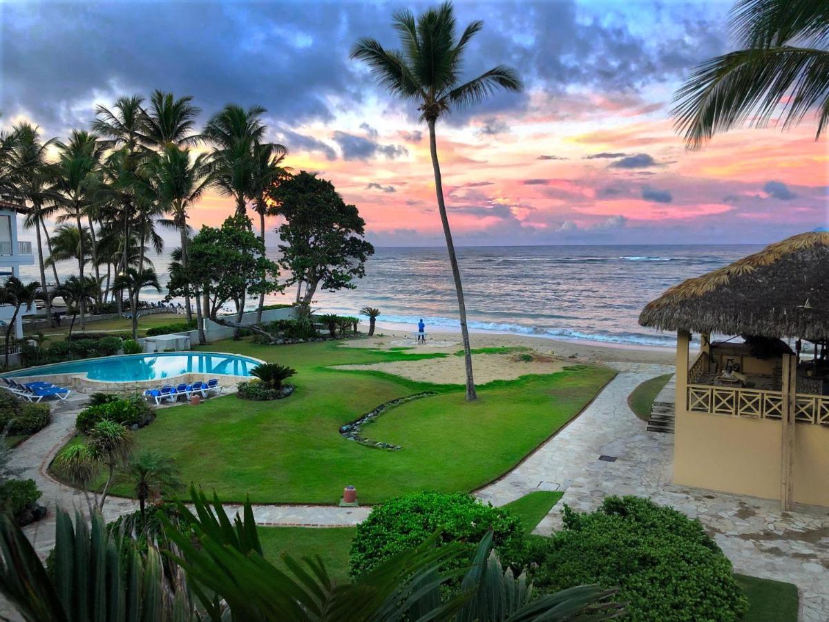 Agualina Kite Hotel Oceanfront Apartments Cabarete Exteriör bild